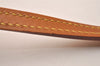 Authentic Louis Vuitton Leather Shoulder Strap Beige 47.2" LV 5574J