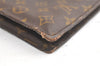 Authentic Louis Vuitton Monogram Porte Documents Senateur M53335 Briefcase 5574K