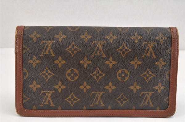 Authentic Louis Vuitton Monogram Pochette Dame PM M51812 Clutch Hand Bag 5575K