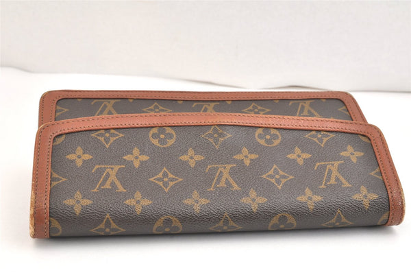 Authentic Louis Vuitton Monogram Pochette Dame PM M51812 Clutch Hand Bag 5575K