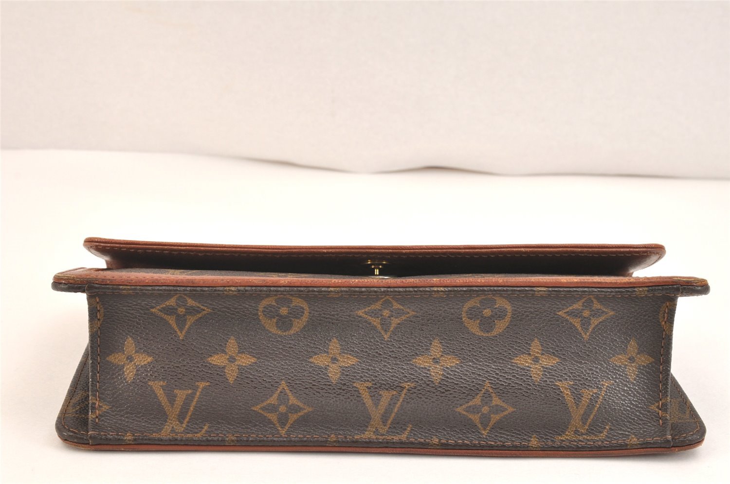 Authentic Louis Vuitton Monogram Pochette Dame PM M51812 Clutch Hand Bag 5575K