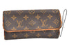 Authentic Louis Vuitton Monogram Pochette Twin PM Shoulder Bag M51854 LV 5576K