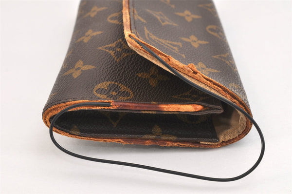 Authentic Louis Vuitton Monogram Pochette Twin PM Shoulder Bag M51854 LV 5576K