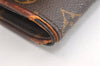 Authentic Louis Vuitton Monogram Pochette Twin PM Shoulder Bag M51854 LV 5576K