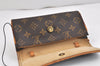 Authentic Louis Vuitton Monogram Pochette Twin PM Shoulder Bag M51854 LV 5576K