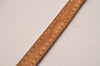 Authentic Louis Vuitton Leather Shoulder Strap Beige 51.2" LV 5577J