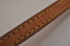 Authentic Louis Vuitton Leather Shoulder Strap Beige 51.2" LV 5577J