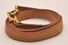 Authentic Louis Vuitton Leather Shoulder Strap Beige 46.7" LV 5582J