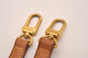 Authentic Louis Vuitton Leather Shoulder Strap Beige 46.7" LV 5582J