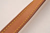 Authentic Louis Vuitton Leather Shoulder Strap Beige 46.7" LV 5582J