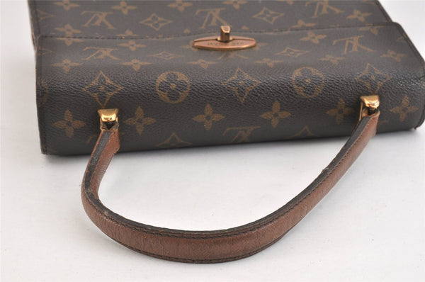 Authentic Louis Vuitton Monogram Malesherbes Hand Bag Purse M51379 LV 5582K