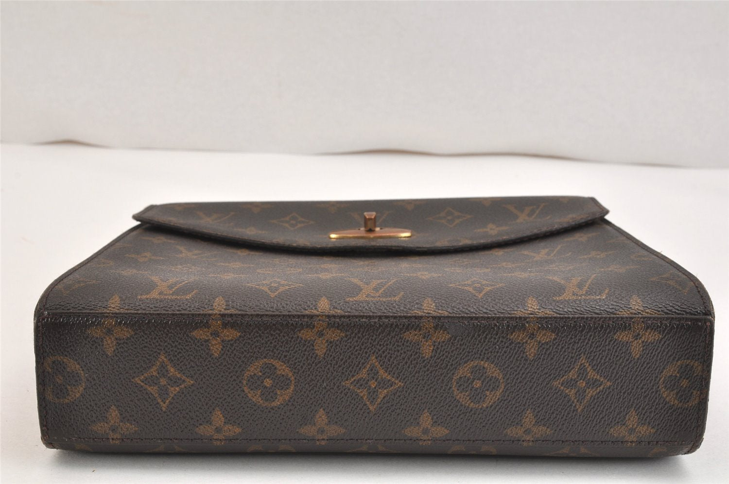 Authentic Louis Vuitton Monogram Malesherbes Hand Bag Purse M51379 LV 5582K