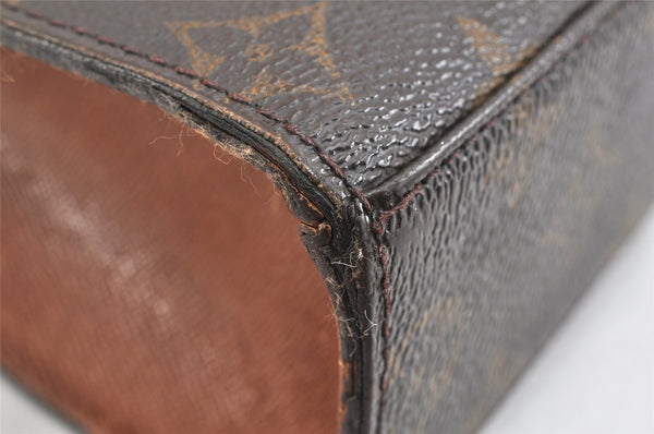 Authentic Louis Vuitton Monogram Malesherbes Hand Bag Purse M51379 LV 5582K