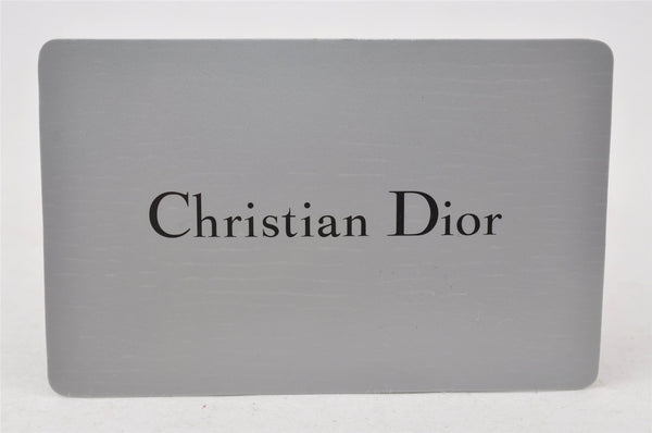 Authentic Christian Dior Trotter No.1 Bifold Wallet Purse PVC Enamel Pink 5583I