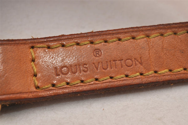 Authentic Louis Vuitton Leather Shoulder Strap Beige 39.4" LV 5583J