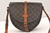 Authentic Louis Vuitton Monogram Chantilly MM Shoulder Cross Bag M51233 LV 5583K