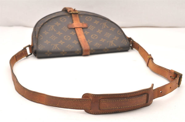 Authentic Louis Vuitton Monogram Chantilly MM Shoulder Cross Bag M51233 LV 5583K