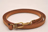 Authentic Louis Vuitton Leather Shoulder Strap Beige 45.1" LV 5584J