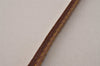 Authentic Louis Vuitton Leather Shoulder Strap Beige 45.1" LV 5584J