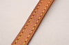 Authentic Louis Vuitton Leather Shoulder Strap Beige 45.1" LV 5584J