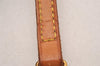 Authentic Louis Vuitton Leather Shoulder Strap Beige 45.1" LV 5584J