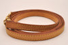 Authentic Louis Vuitton Leather Shoulder Strap Beige 48" LV 5585J