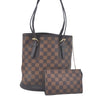 Authentic Louis Vuitton Damier Marais Bucket Shoulder Tote Bag N42240 LV 5586I