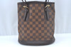 Authentic Louis Vuitton Damier Marais Bucket Shoulder Tote Bag N42240 LV 5586I