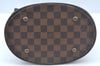 Authentic Louis Vuitton Damier Marais Bucket Shoulder Tote Bag N42240 LV 5586I