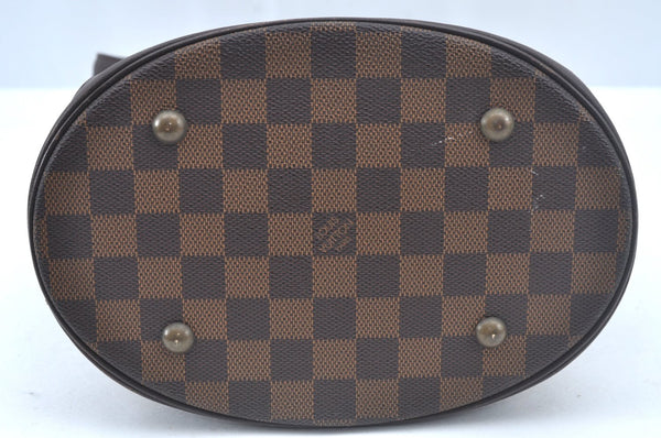 Authentic Louis Vuitton Damier Marais Bucket Shoulder Tote Bag N42240 LV 5586I