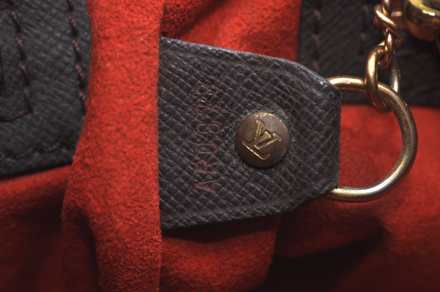 Authentic Louis Vuitton Damier Marais Bucket Shoulder Tote Bag N42240 LV 5586I