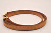 Authentic Louis Vuitton Leather Shoulder Strap Beige 46.5" LV 5586J