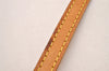 Authentic Louis Vuitton Leather Shoulder Strap Beige 46.5" LV 5586J