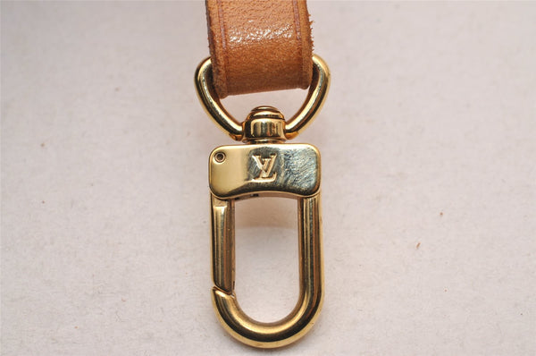 Authentic Louis Vuitton Leather Shoulder Strap Beige 46.5" LV 5586J