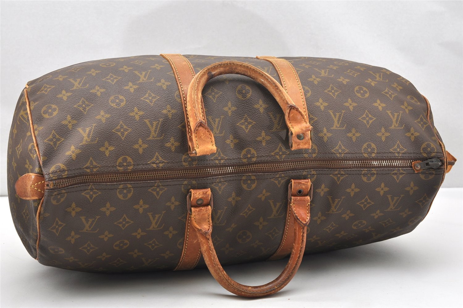 Authentic Louis Vuitton Monogram Keepall 50 Travel Boston Bag Old Model LV 5586K