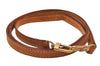 Authentic Louis Vuitton Leather Shoulder Strap Beige 46.1" LV 5587J