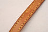 Authentic Louis Vuitton Leather Shoulder Strap Beige 46.1" LV 5587J