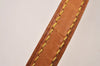 Authentic Louis Vuitton Leather Shoulder Strap Beige 46.1" LV 5587J