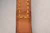 Authentic Louis Vuitton Leather Shoulder Strap Beige 46.1" LV 5587J