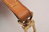 Authentic Louis Vuitton Leather Shoulder Strap Beige 46.1" LV 5587J