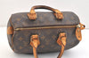 Authentic Louis Vuitton Monogram Speedy 25 Boston Hand Bag M41528 LV 5587K