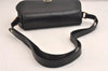 Authentic Christian Dior Shoulder Cross Body Bag Purse Leather Black CD 5588J