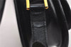 Authentic Christian Dior Shoulder Cross Body Bag Purse Leather Black CD 5588J