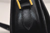 Authentic Christian Dior Shoulder Cross Body Bag Purse Leather Black CD 5588J