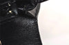 Authentic Christian Dior Shoulder Cross Body Bag Purse Leather Black CD 5588J