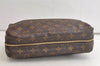 Auth Louis Vuitton Monogram Trousse Toilette 28 Clutch Bag M47522 Junk 5589K