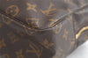 Auth Louis Vuitton Monogram Trousse Toilette 28 Clutch Bag M47522 Junk 5589K