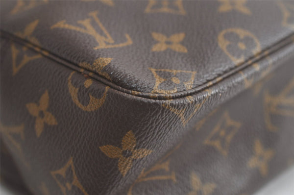 Auth Louis Vuitton Monogram Trousse Toilette 28 Clutch Bag M47522 Junk 5589K