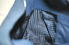 Authentic PRADA Vintage Leather Shoulder Tote Bag Navy Blue 5591J