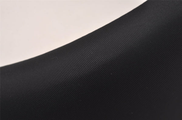 Authentic PRADA Nylon Tessuto Logo Head Band Black Box 5592J